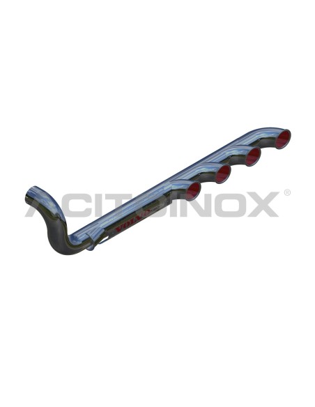 EXHAUST PIPE WITH AIR INTAKE 4 OUTPUTS | VOLVO FH2, FH3
