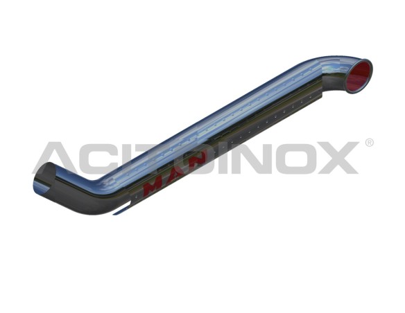 EXHAUST PIPE 1 OUTPUT WITHOUT AIR INTAKE | MAN TGX