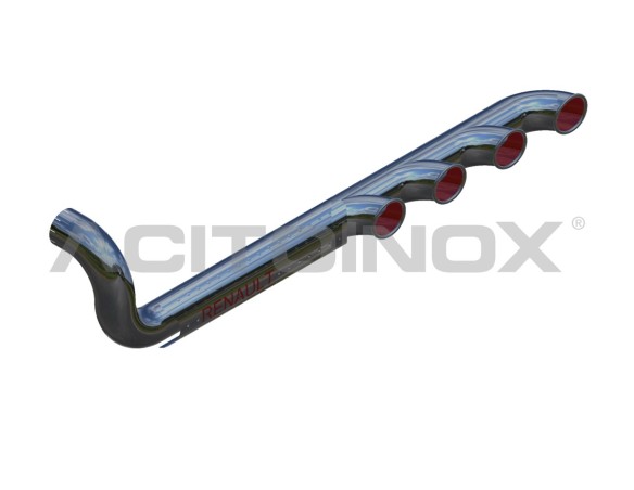 EXHAUST PIPE 4 OUTPUTS WITHOUT AIR INTAKE | RENAULT MAGNUM
