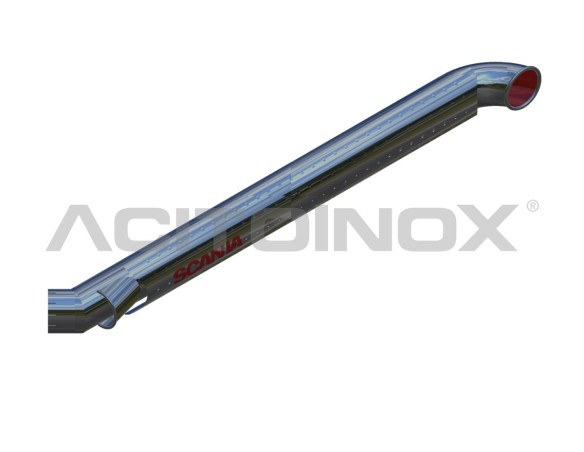 EXHAUST PIPE WITH AIR INTAKE | SCANIA Serie R
