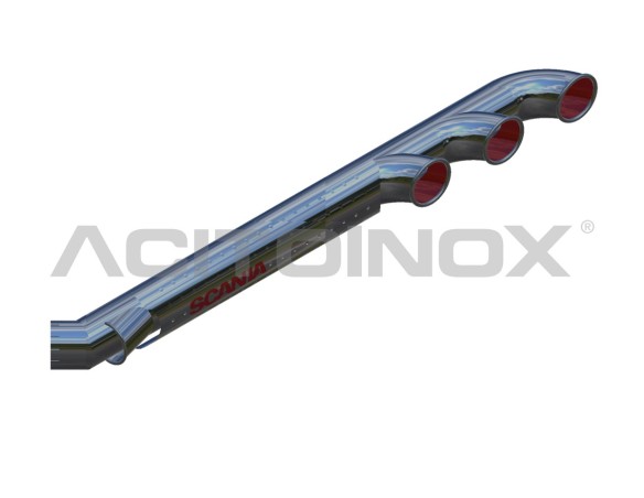 EXHAUST PIPE WITH AIR INTAKE  | SCANIA Serie R