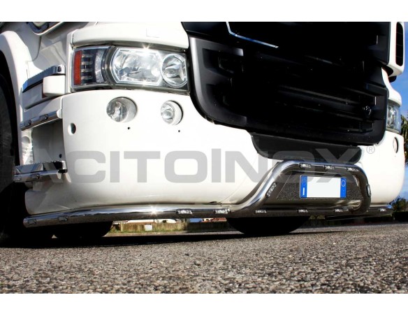 CENTRAL BUMPERBAR WITH LICENSE PLATE HOLDER 60 | Scania R