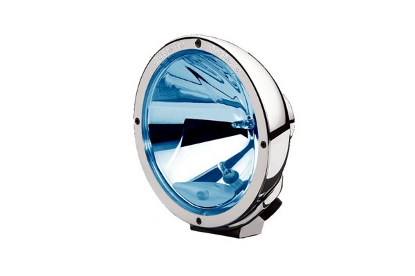 LUMINATOR CHROMIUM CLEAR GLASS BLUE | Hella