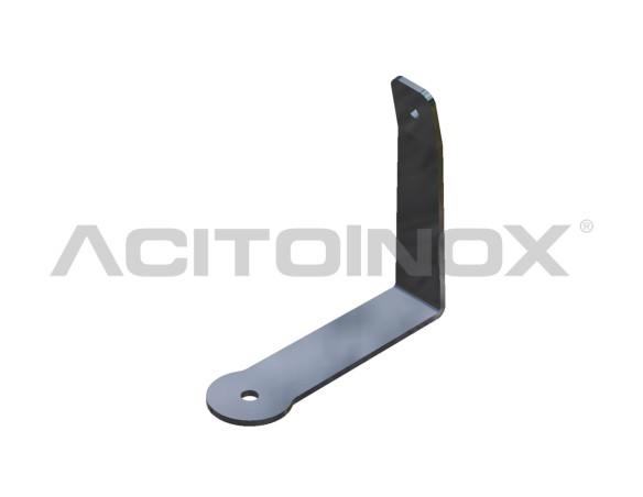Polished stainless steel bracket | Volvo FH4