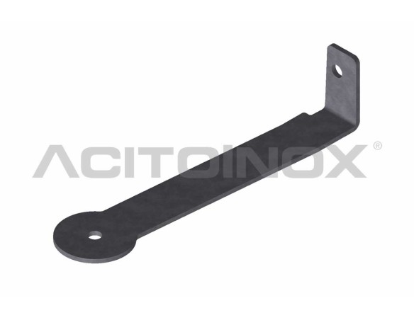 BRUSHED STAINLESS STEEL BRACKET | Volvo FH2, FH3