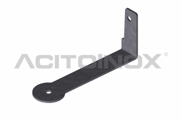 Brushed stainless steel bracket |Suitable for Scania L, Scania R, Scania New R and Scania Streamline