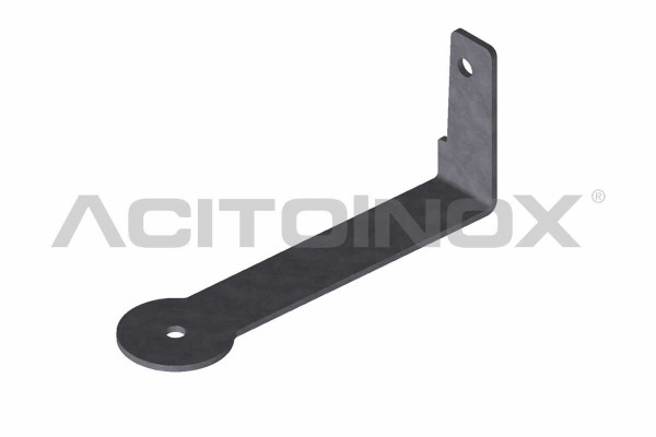 Brushed stainless steel bracket |Suitable for  Scania L, Scania R, Scania New R and Scania Streamline