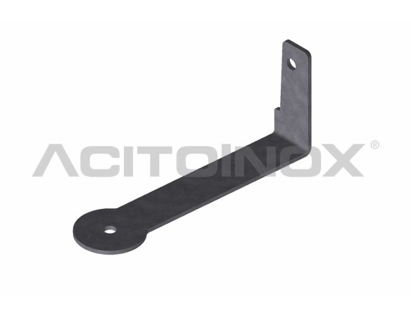 BRUSHED STAINLESS STEEL BRACKET | Scania