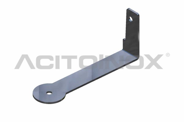 Polished stainless steel bracket | Suitable for Scania