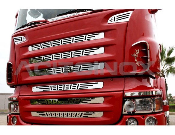 MASK APPLICATION - TIGER DESIGN  | Scania R