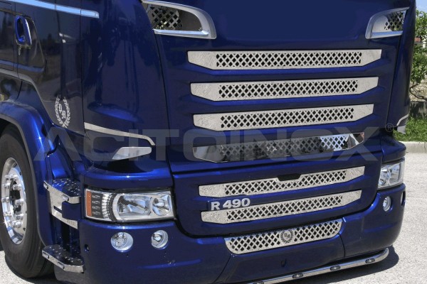 SCANIA STREAMLINE stainless steel truck accessories