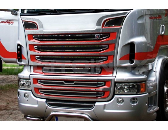 AIR INTAKE SURROUND + MASK APPLICATION | SCANIA New R, Streamline