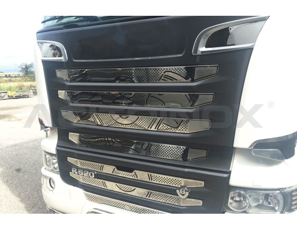 Mask Application "Piston",  bumper small | SCANIA New R, Streamline