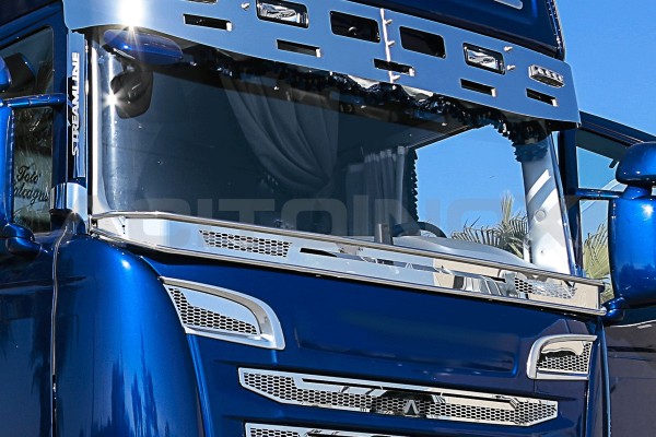 Barra protezione spazzole "Illusion" | Adatto per Scania R, New R, Streamline