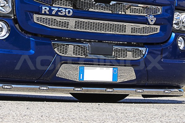 Lamiera porta targa “Illusion”| Adatto per Scania Streamline
