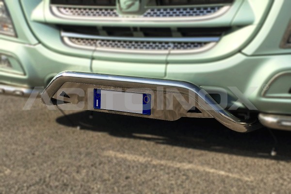 License plate holder bar 60mm with air intake | DAF XF 106 Euro 6