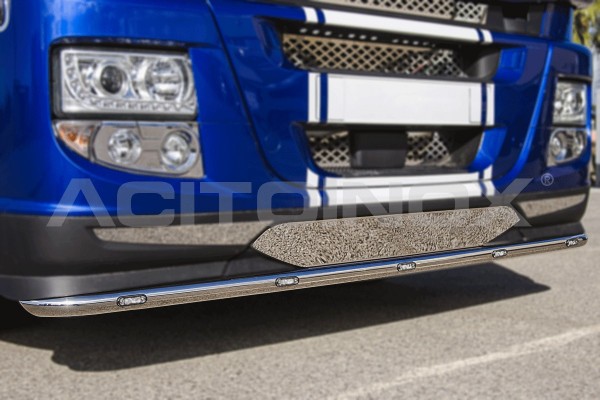 Barre porte plaque pare-chocs 60 | Iveco Stralis Hi-Way