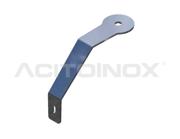 POLISHED STAINLESS STEEL BRACKET | Renault Trucks T Series