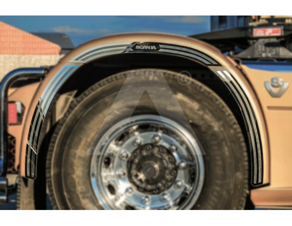 APPLICAZIONE PARAFANGO POSTERIORE | SCANIA R, New R, Streamline