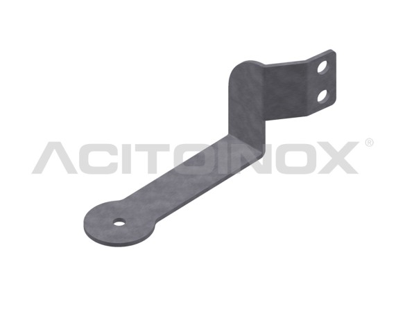 BRUSHED STAINLESS STEEL BRACKET | SCANIA S Series
