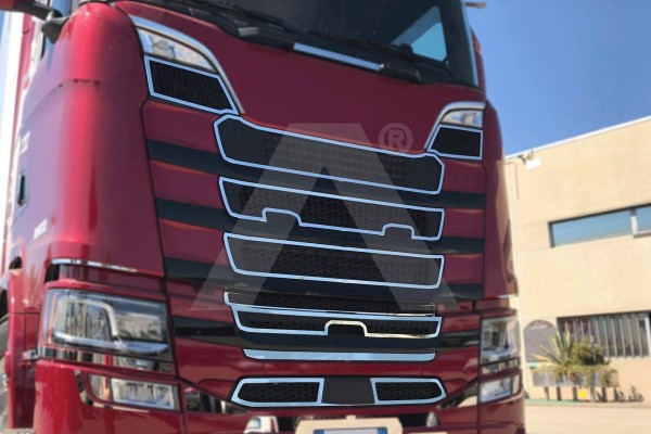Scania s500 truck lower fog light bumper covers non OEM Part 2479184 new gen